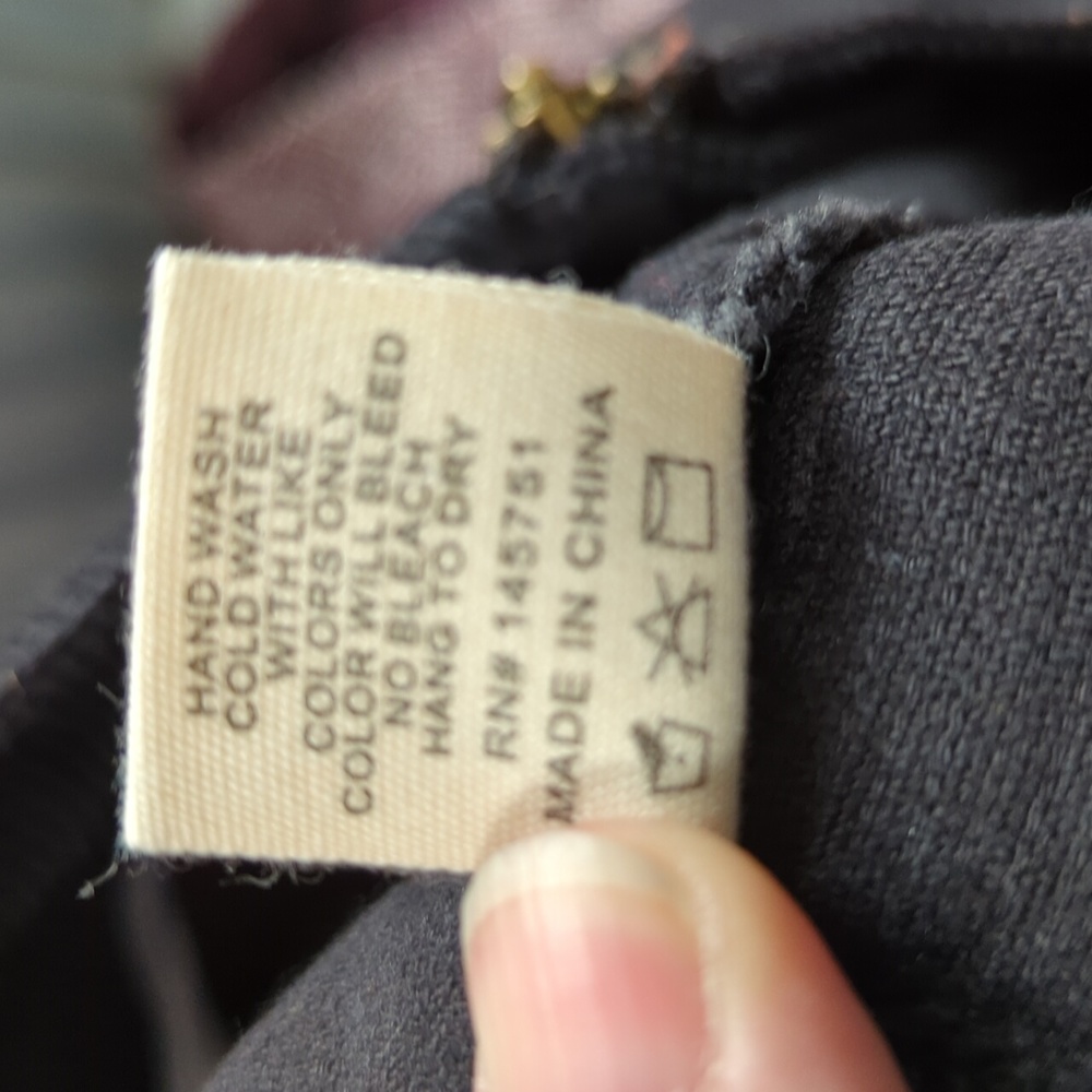 Altar'd State Black Corduroy Skirt Junior Size Small - Picture 8 of 8